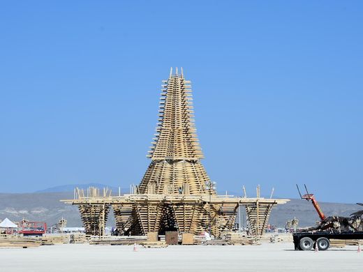 Фотография: За пределами реальности: первые фото с фестиваля Burning Man 2017 №18 - BigPicture.ru