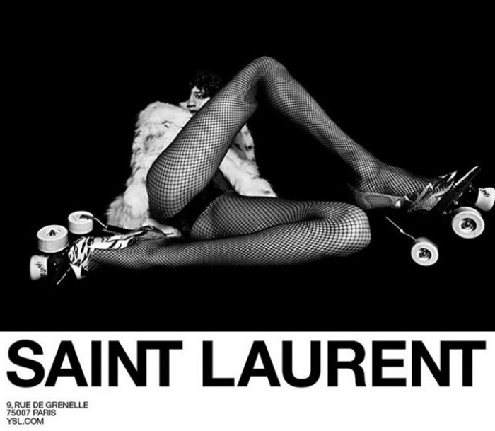 Фотография: Шарики за ролики: Saint Laurent поставил модниц на колеса №4 - BigPicture.ru