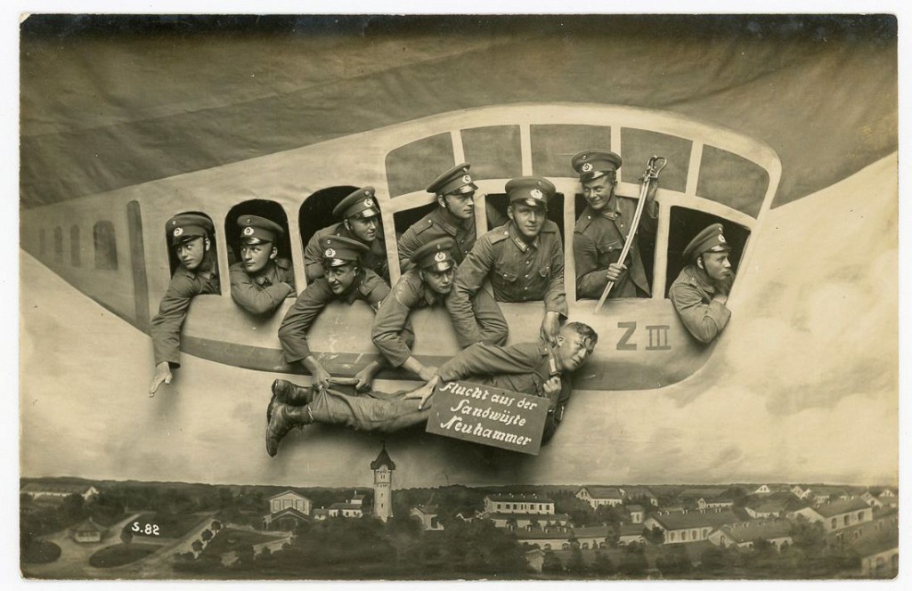 Фотография: Это была лихая Первая мировая, солдаты фотошопили как могли №2 - BigPicture.ru
