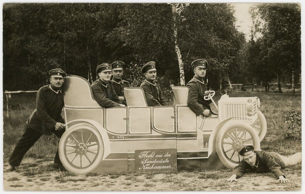 Фотография: Это была лихая Первая мировая, солдаты фотошопили как могли №6 - BigPicture.ru