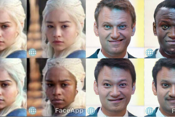 Темнокожая Дейенерис и азиатский Навальный в «скандальных» фильтрах приложения FaceApp