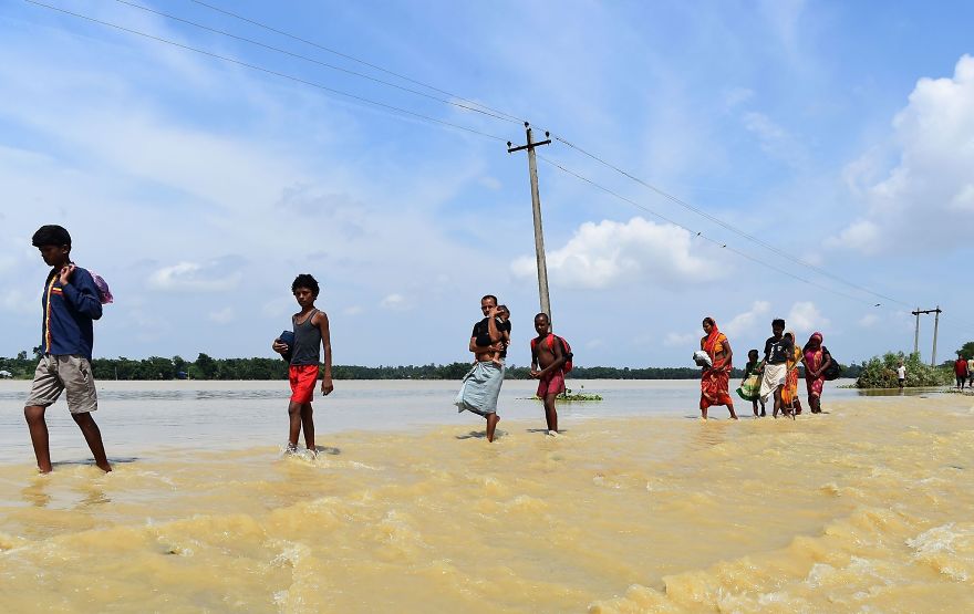 Фотография: В Южной Азии сильнейшее наводнение за десятилетие, но никто об этом не говорит №27 - BigPicture.ru