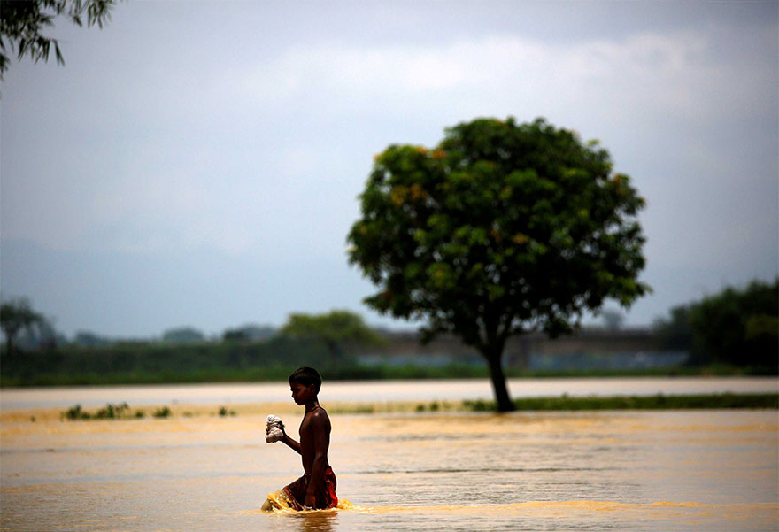 Фотография: В Южной Азии сильнейшее наводнение за десятилетие, но никто об этом не говорит №29 - BigPicture.ru