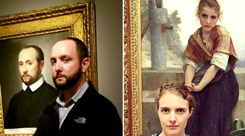 Фотография: Ищи меня в Лувре: люди, обнаружившие своих двойников на классических полотнах №1 - BigPicture.ru