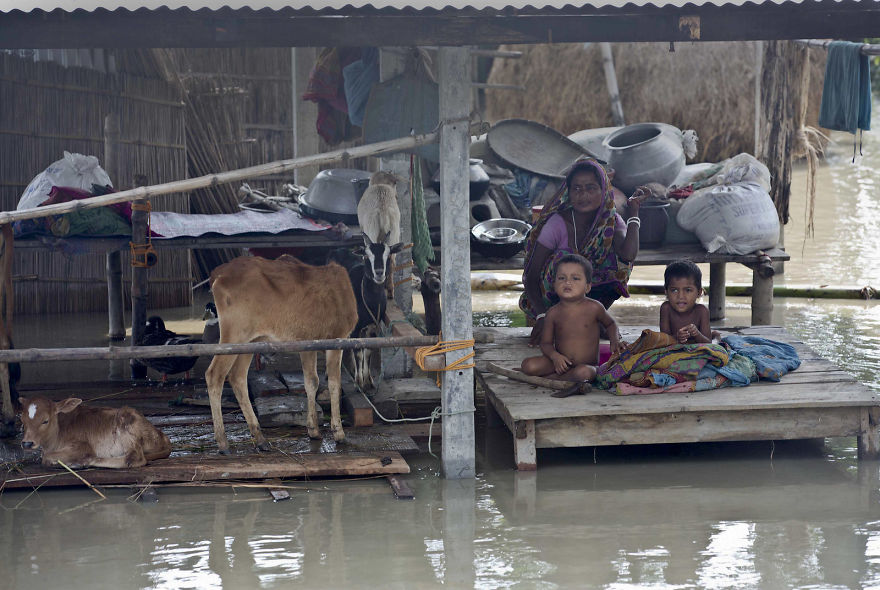 Фотография: В Южной Азии сильнейшее наводнение за десятилетие, но никто об этом не говорит №33 - BigPicture.ru