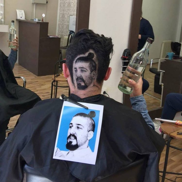 Фотография: Портрет вождя на затылке: сербский парикмахер прославился благодаря Ким Чен Ыну №8 - BigPicture.ru