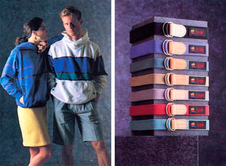 Фотография: Оказывается, без Стива Джобса в 1980-е годы Apple продавала одежду №9 - BigPicture.ru