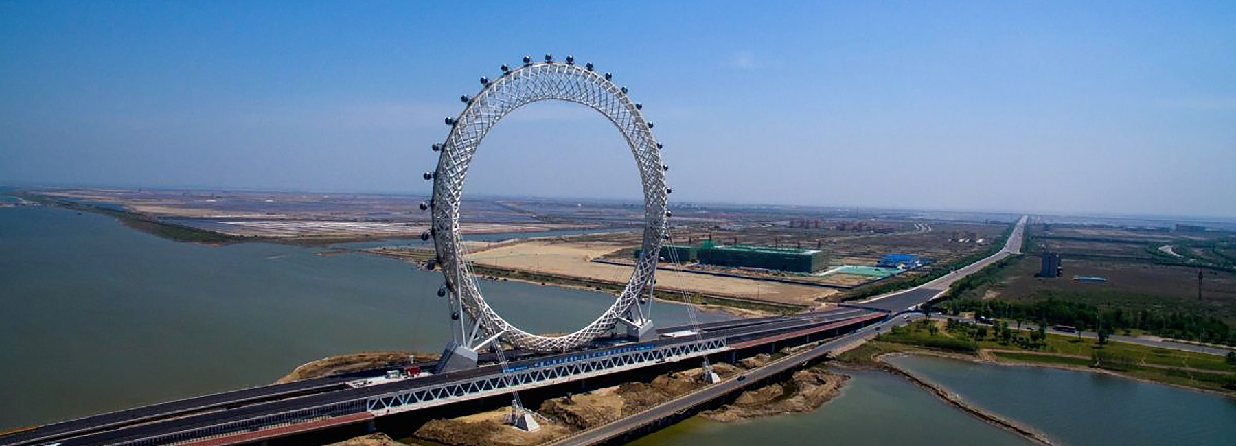 Фотография: В Китае построили инженерное чудо — футуристическое безосевое колесо обозрения №6 - BigPicture.ru