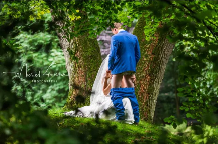 Фотография: В Голландии сделали самую откровенную свадебную фотосессию №2 - BigPicture.ru
