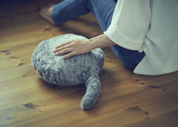Ты ее гладишь, а она мурчит: японцы создали подушку — заменитель кота