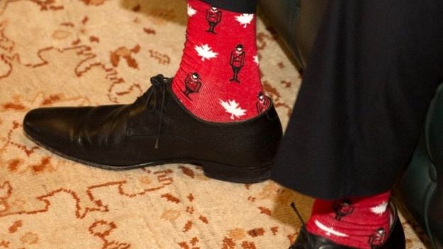Фотография: Носки в Канаде больше чем носки: 11 ярких пар Джастина Трюдо №15 - BigPicture.ru