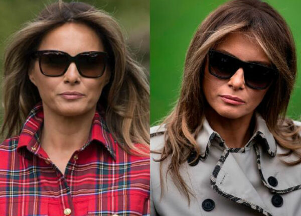 «Посмотрите на ее нос и очки»: интернет-пользователи заподозрили, что у Мелании Трамп есть двойник