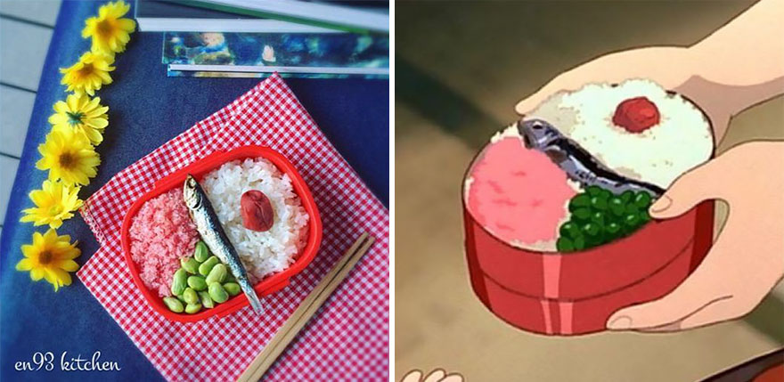 Фотография: Отличная идея, как накормить капризного ребенка: японка готовит блюда из мультфильмов Миядзаки №6 - BigPicture.ru