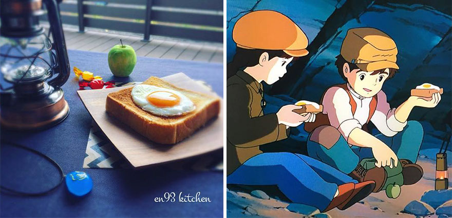 Фотография: Отличная идея, как накормить капризного ребенка: японка готовит блюда из мультфильмов Миядзаки №17 - BigPicture.ru