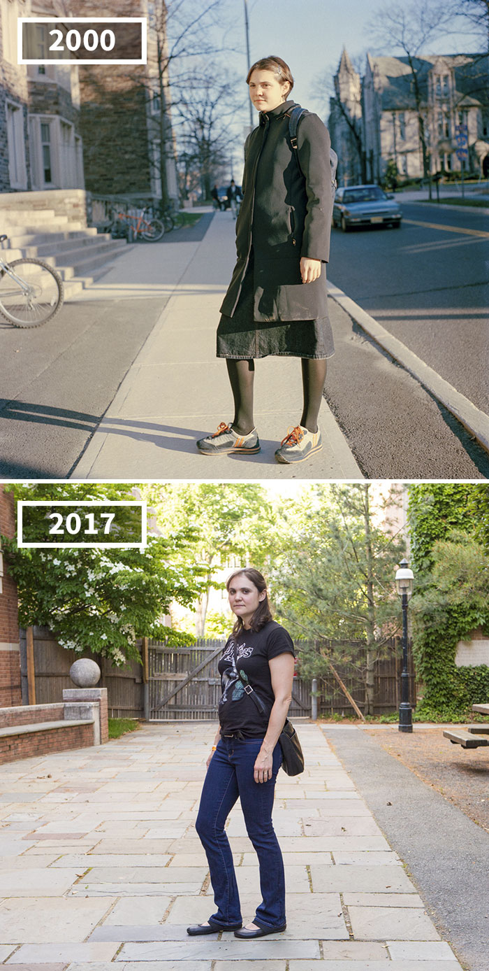 Фотография: 17 лет спустя: фотограф на примере друзей показывает, как по-разному взрослеют люди №18 - BigPicture.ru