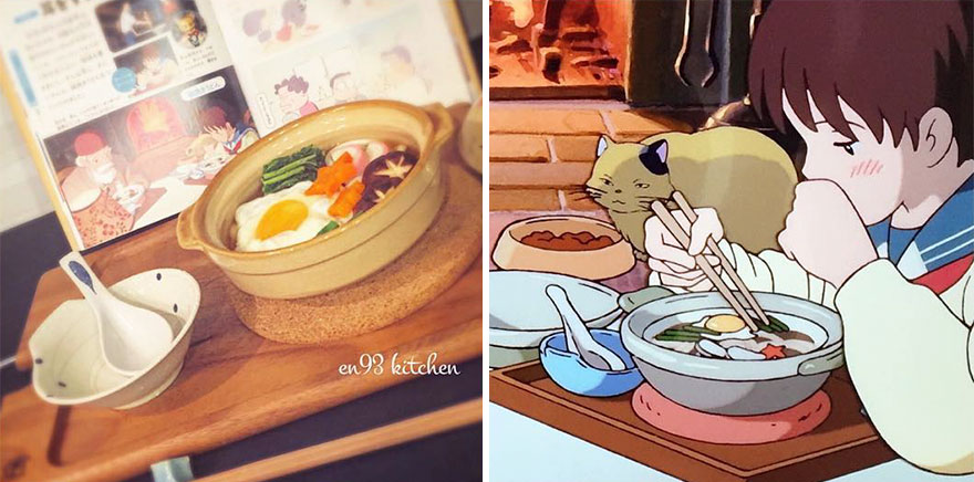 Фотография: Отличная идея, как накормить капризного ребенка: японка готовит блюда из мультфильмов Миядзаки №19 - BigPicture.ru