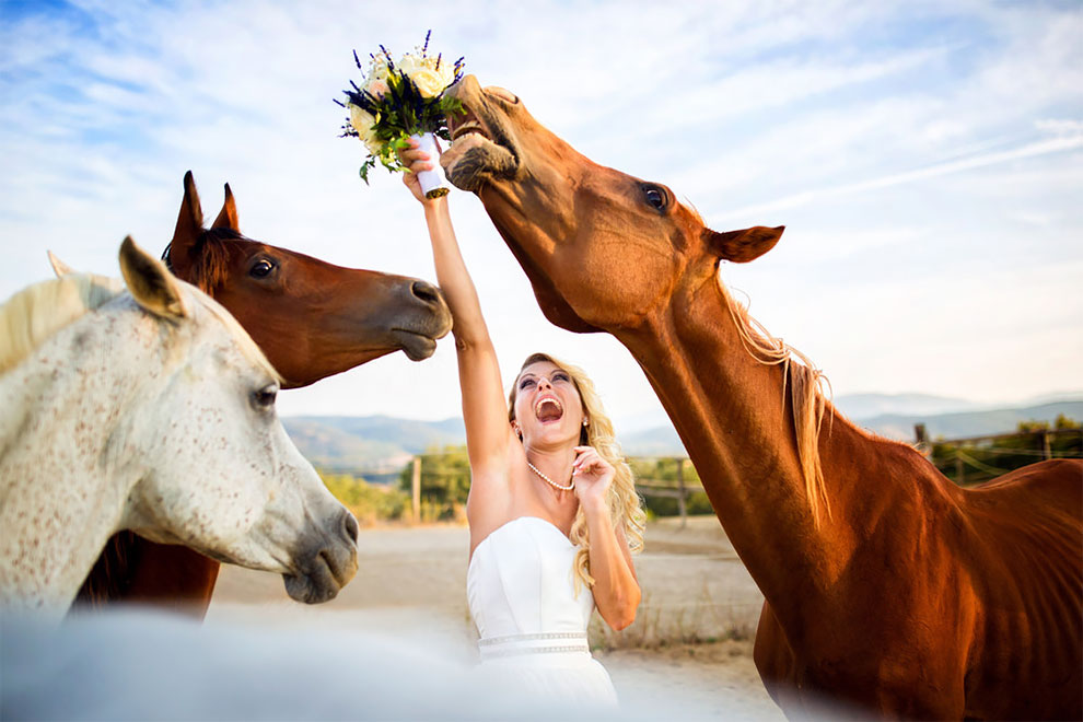 Фотография: 12 свадебных фотографий, которые испортила какая-то скотина №3 - BigPicture.ru