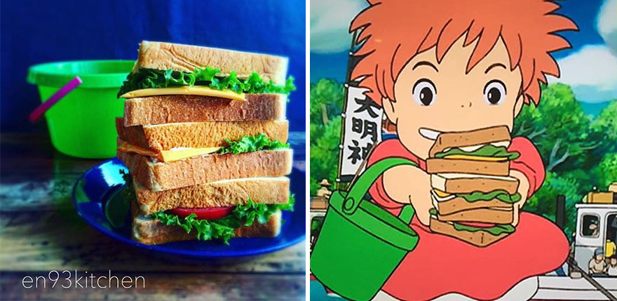 Фотография: Отличная идея, как накормить капризного ребенка: японка готовит блюда из мультфильмов Миядзаки №24 - BigPicture.ru