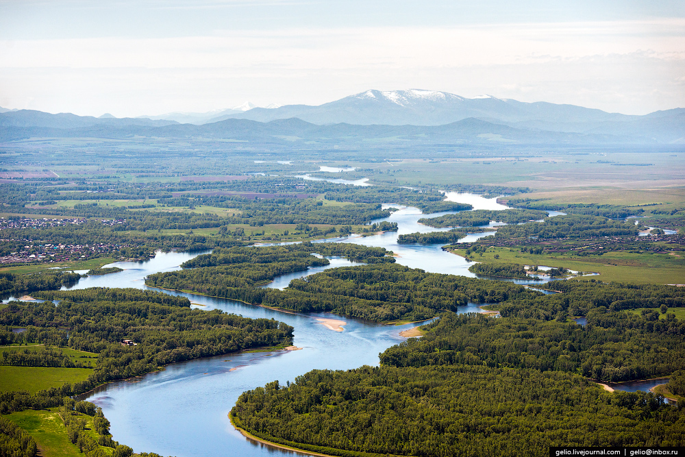 Фотография: Хакасия с высоты: природный парк Ергаки, Саяно-Шушенская ГЭС и Абакан №34 - BigPicture.ru