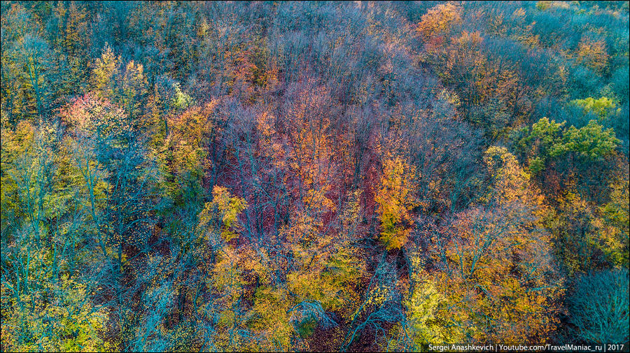 Фотография: Великолепные фотографии осеннего Крыма с квадрокоптера №43 - BigPicture.ru