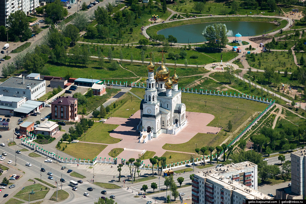 Фотография: Хакасия с высоты: природный парк Ергаки, Саяно-Шушенская ГЭС и Абакан №45 - BigPicture.ru