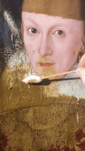 Фотография: Портрет XVII века очистили от слоя лака, и результат ошеломляет №6 - BigPicture.ru