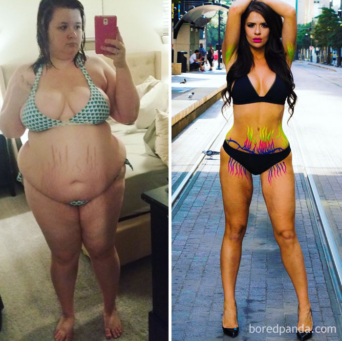 Фотография: Встань и не жри: люди, кардинально сбросившие вес, до и после метаморфозы №14 - BigPicture.ru