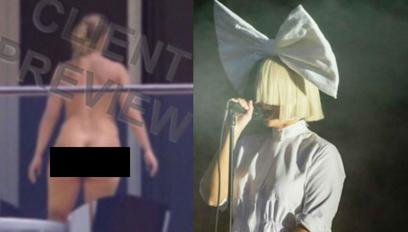 Фотография: Певица Sia опередила папарацци и опубликовала свою обнаженную фотографию №1 - BigPicture.ru