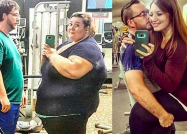 Совместное похудение улучшает отношения: пара сбросила 180 килограммов ради любви