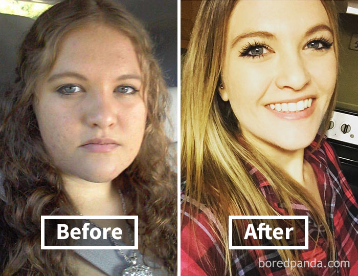 Фотография: 32 вдохновляющих примера того, как похудение преображает лицо №13 - BigPicture.ru
