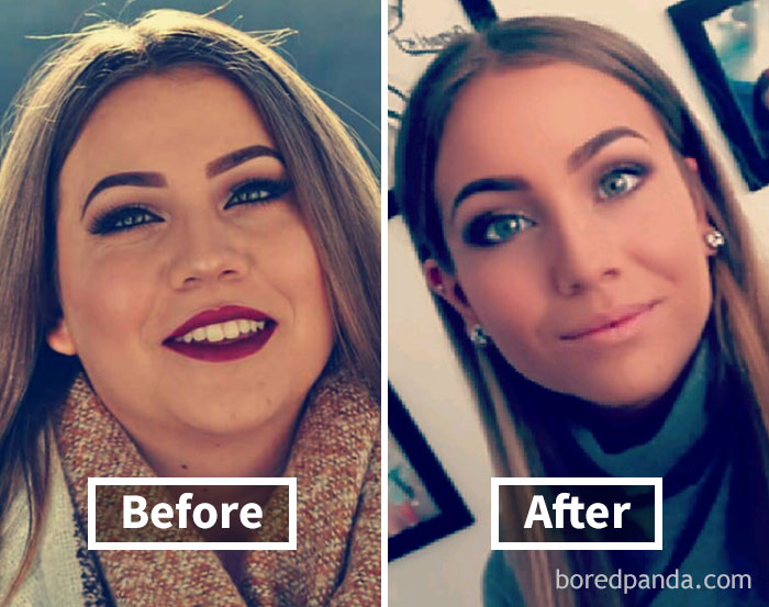 Фотография: 32 вдохновляющих примера того, как похудение преображает лицо №15 - BigPicture.ru