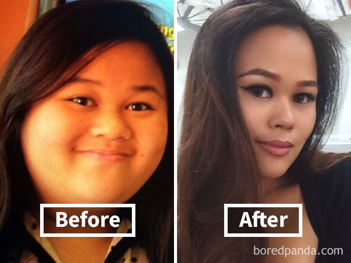 Фотография: 32 вдохновляющих примера того, как похудение преображает лицо №2 - BigPicture.ru
