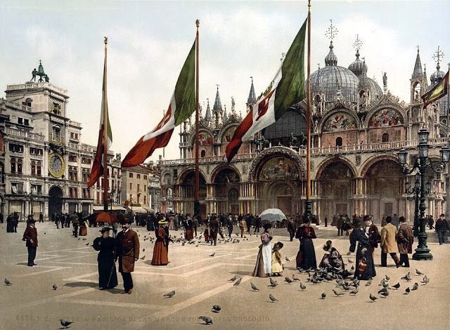 30 цветных фотографий Венеции в 1890-е годы