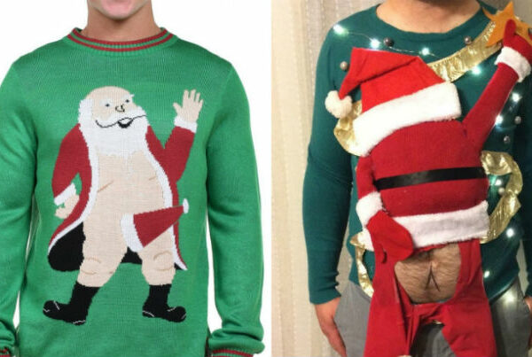 Развратный Санта и еще 29 уродливых рождественских свитеров