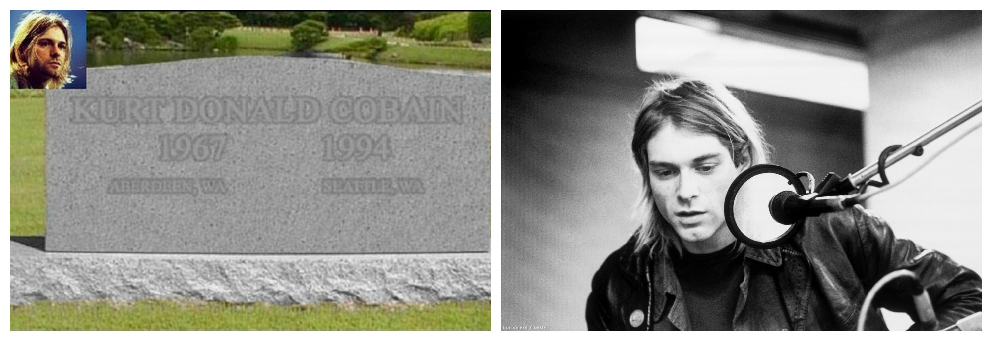 Kurt cobain фото после смерти