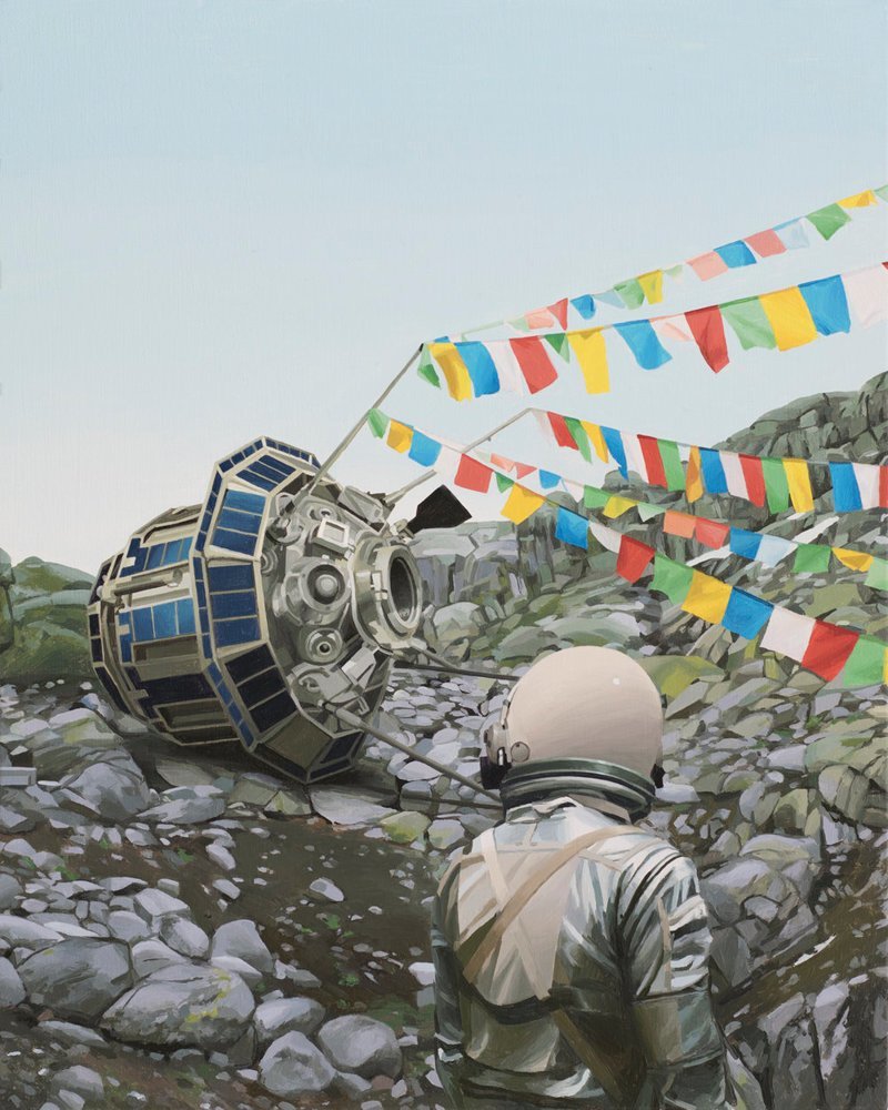 Фотография: Блуждания одинокого астронавта на обломках цивилизации №9 - BigPicture.ru