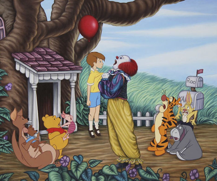 Фотография: Провокационные иллюстрации персонажей Disney разрушат ваше детство №21 - BigPicture.ru
