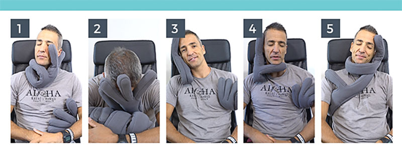 Фотография: Много рук не бывает: канадский врач придумал подушку для здорового сна в самолете №3 - BigPicture.ru