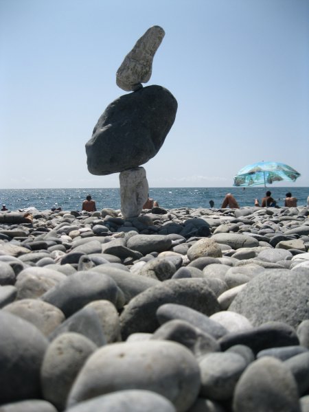 Фотография: Ростовчанин открыл в себе редкий талант балансировать камни №13 - BigPicture.ru