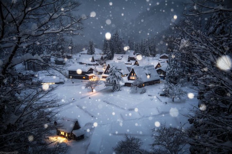 Фотография: Снежная сказка: невероятно красивая зима в Японии №1 - BigPicture.ru