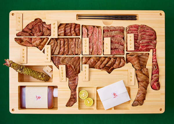 Лучший подарок истинным любителям мяса: бэнто с премиальной мраморной говядиной из Японии