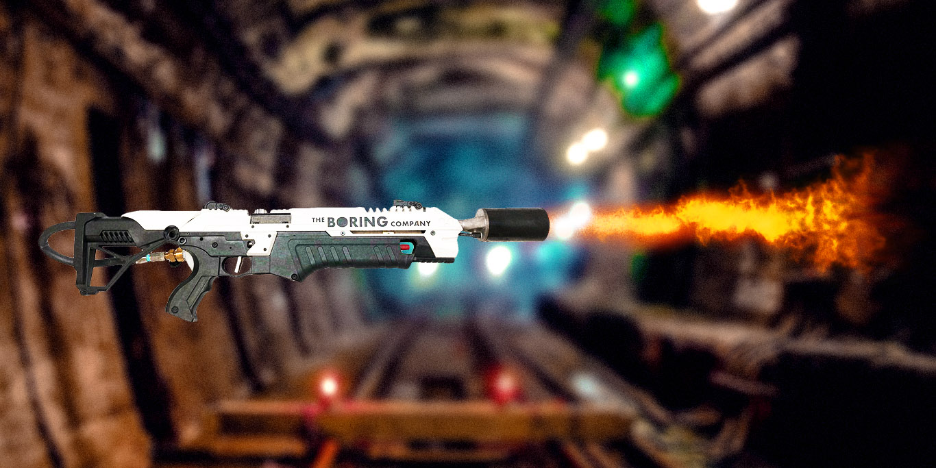 Фотография: Илон Маск презентовал огнемет на случай зомби-апокалипсиса №2 - BigPicture.ru