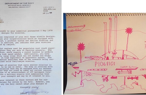 40 лет спустя Пентагон ответил на письмо 11-летнего мальчика, приславшего дизайн крылатой ракеты