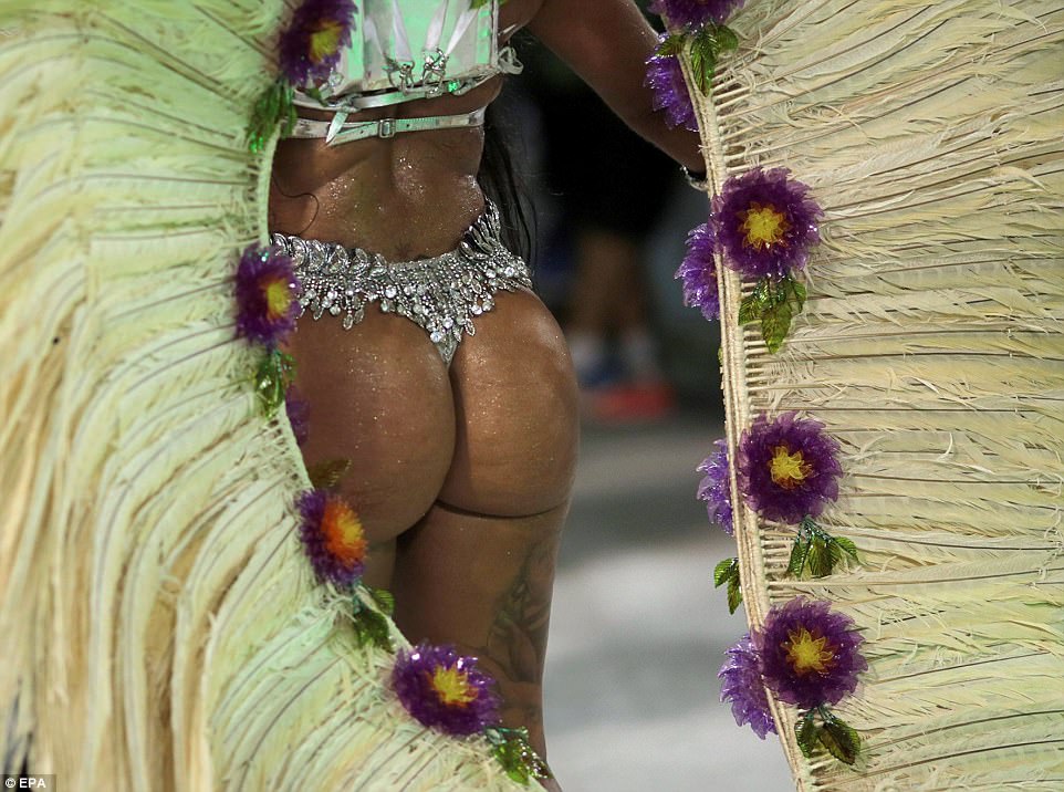 Фотография: Буйство плоти, пота и блесток: Рио-де-Жанейро захватил карнавал №11 - BigPicture.ru