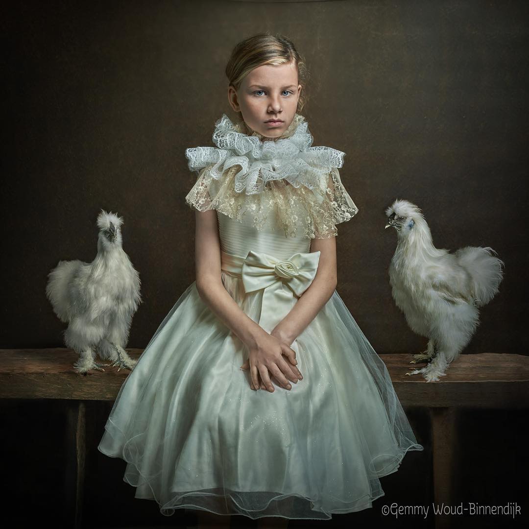 Фотография: Мать пятерых детей из Голландии создает невероятные фотопортреты в стиле старинных мастеров №24 - BigPicture.ru
