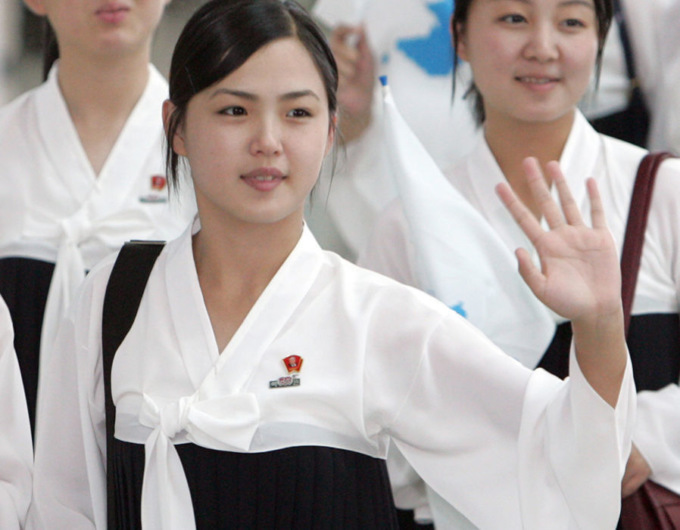 Фотография: Откуда взялись северокорейские чирлидерши — самые громкие болельщицы на Олимпиаде №8 - BigPicture.ru