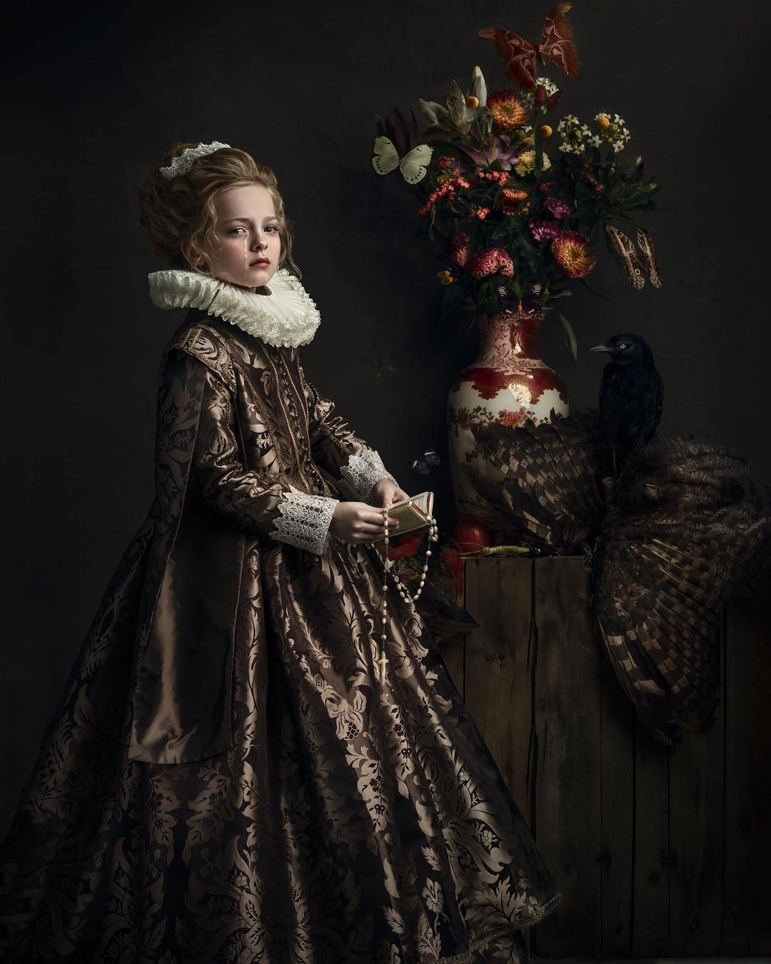 Фотография: Мать пятерых детей из Голландии создает невероятные фотопортреты в стиле старинных мастеров №7 - BigPicture.ru