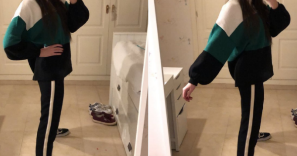 «Боже милостивый, какие худые ноги!»: испанская модница случайно создала оптическую иллюзию