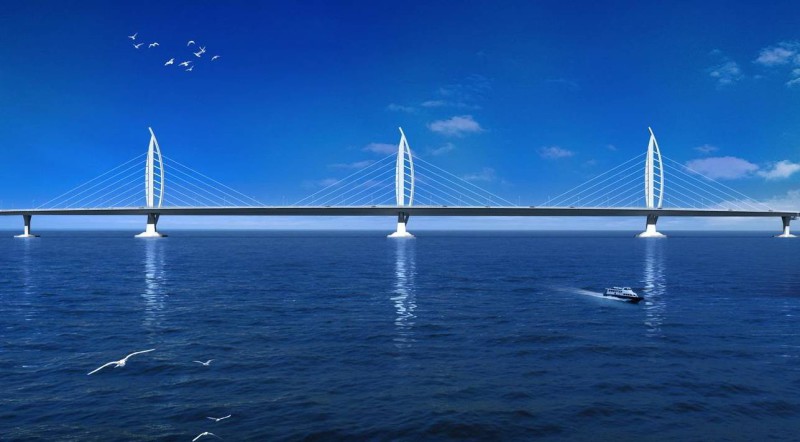 Фотография: ​В Китае построили самый длинный в мире морской мост №1 - BigPicture.ru