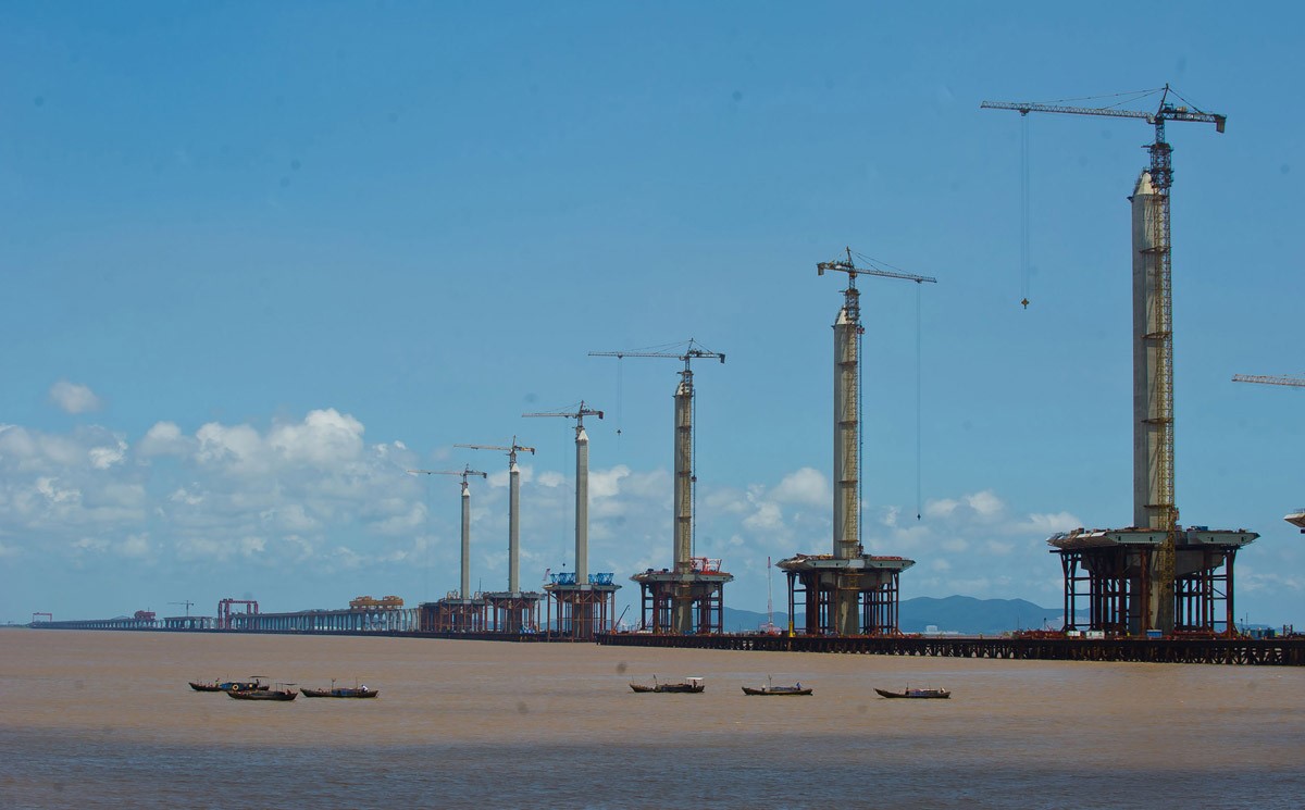 Фотография: ​В Китае построили самый длинный в мире морской мост №6 - BigPicture.ru